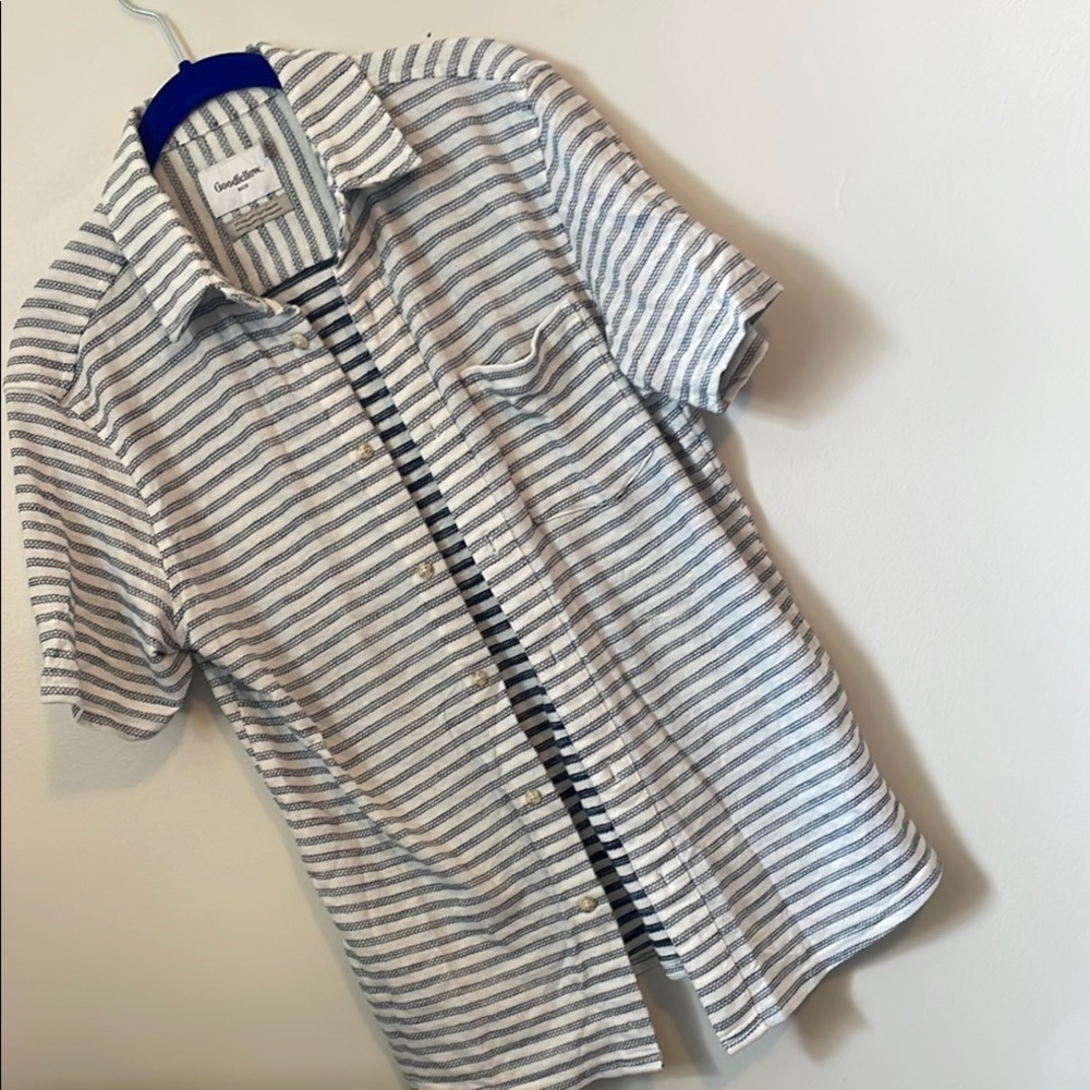 Goodfellow & Co Gray Casual Button Down Shirt